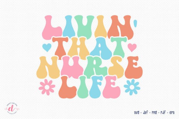 Livin That Nurse Life - A Retro Embroidery Delight