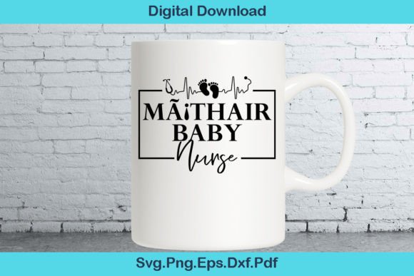 MÃ¡thair Baby Nurse Svg Design: A Closer Look