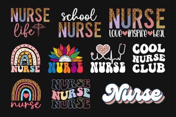 Nurse SVG Sublimation T-shirt Bundle Review