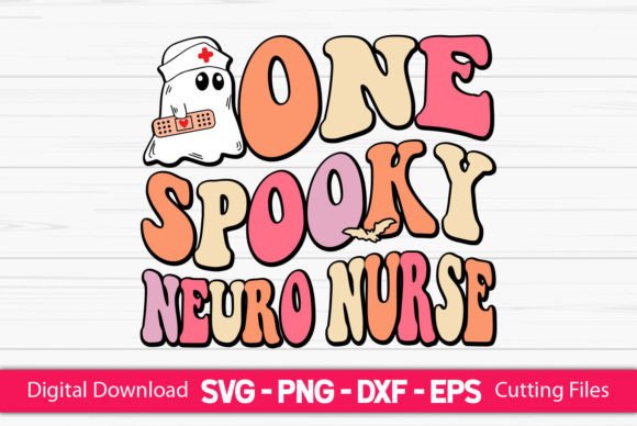 One Spooky Neuro Nurse: A Unique Embroidery Design