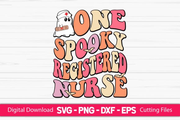 One Spooky Registered Nurse: A Charming Embroidery Design