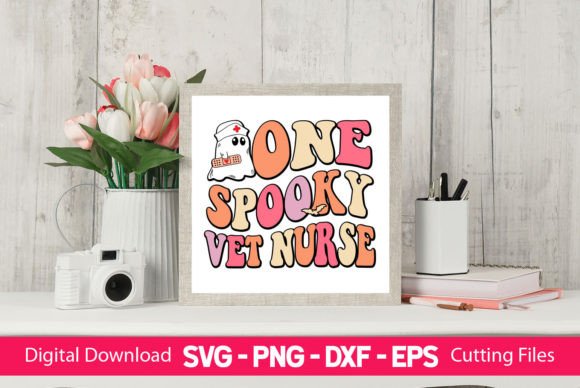 One Spooky VET Nurse: A Charming Embroidery Design