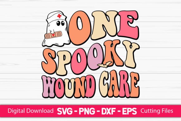 One Spooky Wound Care Nurse: A Charming Embroidery Design