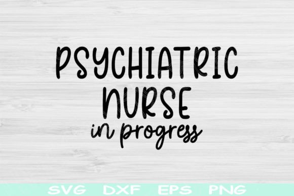 Psychiatric Nurse Svg in Progress Cricut