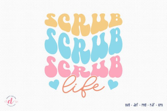 Retro Nurse SVG Design for Scrub Nurses